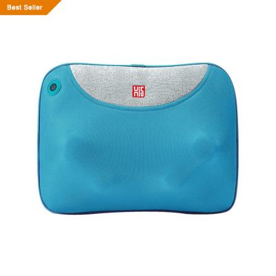 China Factory High Quality Body Hi5 Elvas 4D Memory The New Foam Shiatsu Neck Massager Massager Kneading Back Pillow With Heating for sale