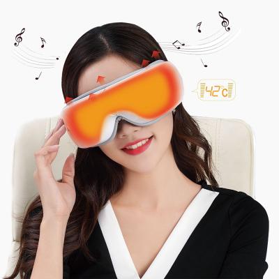 China Professional Professional Portable EYE Hi5 Music Air Pressure Heat Eye Care Device Rechargeable Eye Relax Machine Eye Massager for sale