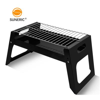 China Folding Customize Portable Barbecue Grill Folding Stainless Steel Charcoal Barbecue Grill Outdoor for sale