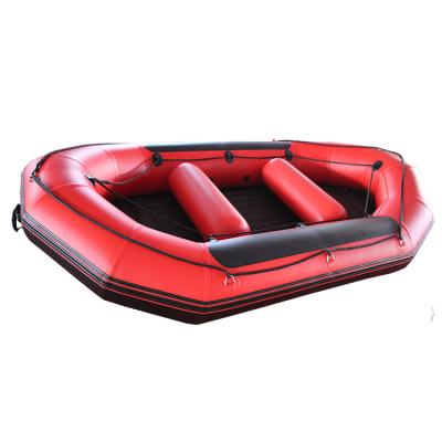 China BSR380 PVC White Water Outdoor River Exploring Inflatable Raft For Popular Drift Fishing Boat for sale