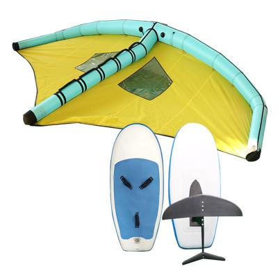 China Lightweight And Durable Kiteboarding Kites Equipment Surf Stripe Wing Ride Hydrofoil Foil Wing Windsurfing For Sip Paddle Aluminum for sale