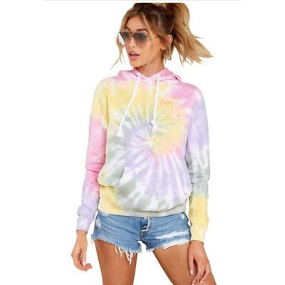 China Anti-wrinkle Dropshipping streetwear clothing ladies blouses and tops women's thin hoodies and sweatshirts for sale