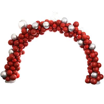 China Wedding Romantic Red Wedding Proposal Balloon Chain OEM ODM Double Layer Garnet Pomegranate Latex Confession Balloon for sale