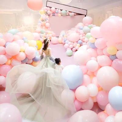 China Pink Pastel Color Balloons 36inches Full Size Round Shape Balloons Latex Pastel Colored Round Party/Wedding Decorations for sale