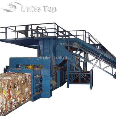 China 2021 New Arrival Food Used Clothes Hydraulic Press Machine For Waste Paper Cardboard With Good After Service for sale