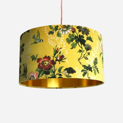 China Customized Stylish PVC Drum Lamp Shade For Table Lamp Floor Lamp for sale