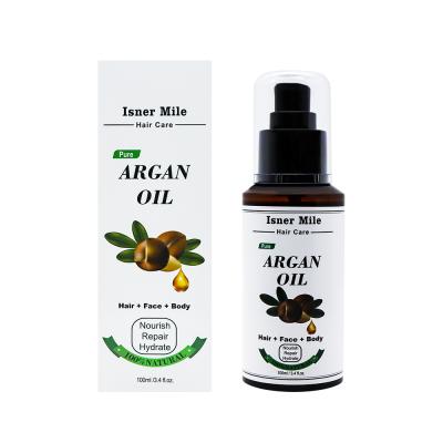 China Nourishing Hair Oil can be used on damp or dry hair 100% Pure & Natural Argan Oil for sale