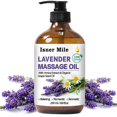 China Skin Revitalizer Body Warming Relaxing Couples Soothing Essential Oil Lavender Massage Oils for sale