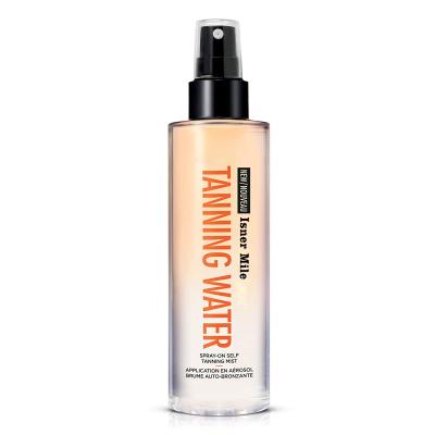 China OEM/ODM Self Tanning Mist Indoor Sun-kissed Deeper Tan Body Tanning Water Tanning Private Label for sale