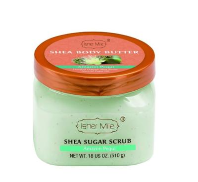 China Exfoliator [GIRL] Salt Fruit Body OEM/ODM Shea Sugar Amazon Pequi With Sea Scrub for sale