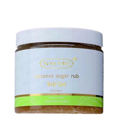 China Exfoliator Private Label Natural Coconut Sugar Rub Facial Body Scrub [GIRL] OEM/ODM for sale