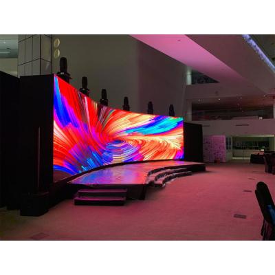 China Video Wall P2.9 Indoor Curved Panel Display Screen P2.97 Smd P2.976 Indoor P2.98 Rental Led Quality Company for Party Rental Equipment for sale