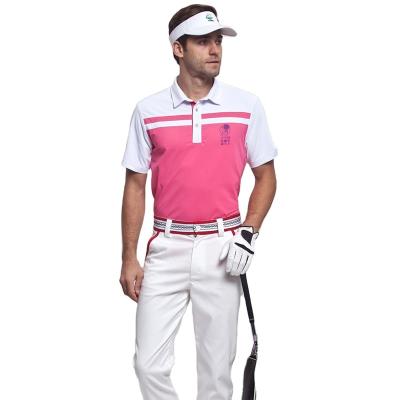 China Wholesale Anti-wrinkle Summer Manufacturing Design Sublimation Polyester Spandex Golf Polo Shirt For Men for sale