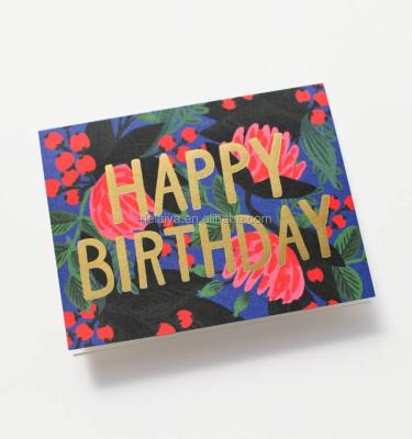 China Europe Printing Custom Greeting Cards For Birthday And Holidays for sale