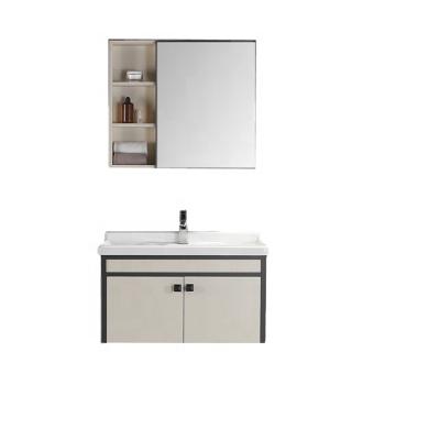 China Modern good quality and low price modern mirror vanity cabinet wall mounted bathroom cabinet for sale