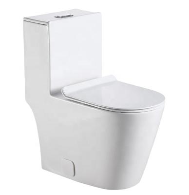 China High Quality Modern Ceramic White Bathroom Floor Siphon Double-Flow CE Sanitary Ware Set Toilet Close Coupled Toilet for sale