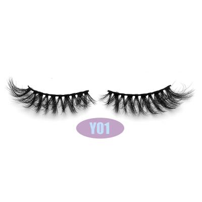 China Extremely natrual and comfortable on your eyes; 2021 New Design Factory Wholesale Price 14mm 16mm 18mm False Mink Cruelty Free Thick Fluffy Eyelash Natural With Your Own Name for sale