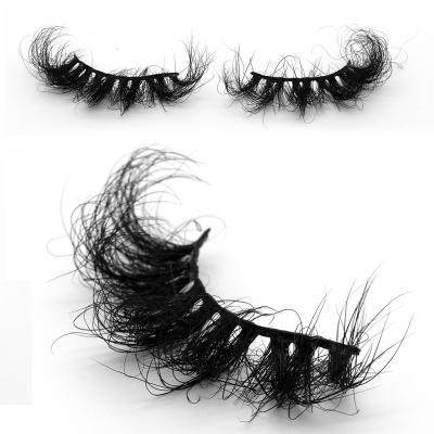 China Extremely natrual and comfortable on your eyes; cruelty free Mink Eyelash Vendor Full Strip 25mm lint free Mink Lashes With Custom Packaging acceptable for sale