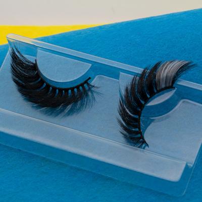 China Natrual and comfortable on your eyes; Cruelty Free Ready To Ship Cruelty Free Vegan Faux Mink 18mm L Eyelashes Cunning Cat Eye Lashes Curly Color for sale