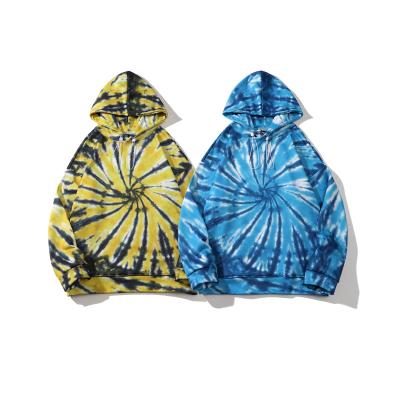 China Anti-wrinkle spring fashion man clothing hoodies tie dye plus size mens hoodies with logo sweatshirts hoodies custom men for sale