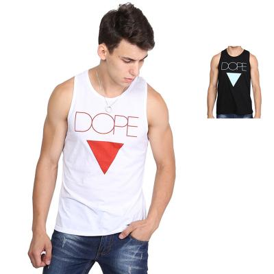 China New Products Top Anti-pilling Summer Sleeveless Man Tops Customize Logo Mens Tank Tops for sale