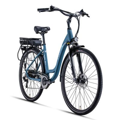 China Premium brand aluminum alloy E-SONIC city ebike with two seats electric bicycle with soft tail, ebike designed for urban adults for sale