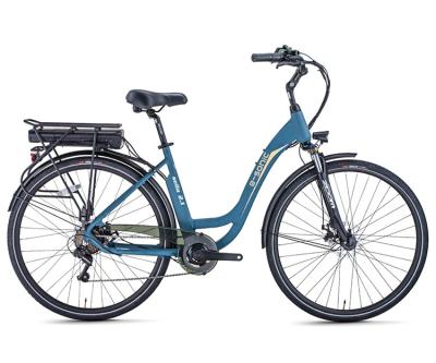 China New Arrival eCity-01E Aluminum Alloy Manufacturer 700C 28 Inch 7 PS Electric Women's Urban Bike Step By City Electric Bike Made In China for sale