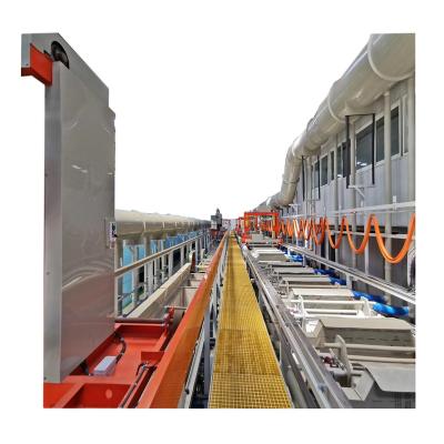 China Plating Hanging Brass Automatic Gantry Hanging Plating Production Line Copper Plating for sale