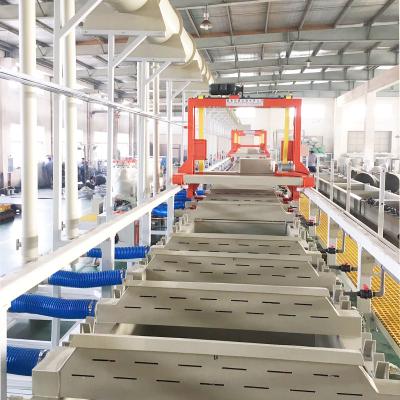 China Hanging Electroplating Line Plating Copper Nickel - Chrome Brass Auto Rack Plating for sale