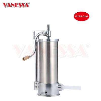 China Hotels 5KG Vertical Stainless Steel Sausage Making Machine Manual for sale