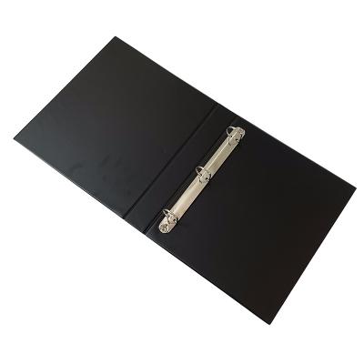 China PVC Customize PVC Folder Leather Ring Binder A4 Loose Leaf Album for sale