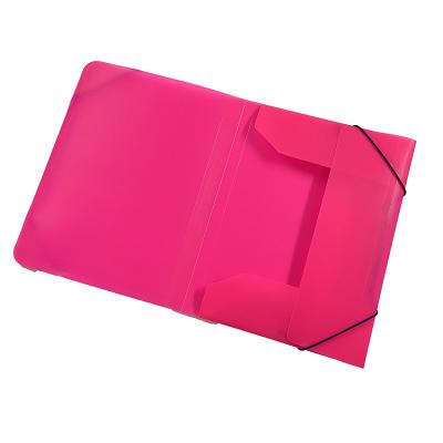 China PP Customize PP A4 Tape Document Holder FC Folder With Snap for sale