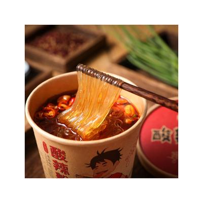 China New Hot-selling Dry Cup Ramen Delicious Special Noodles Hot And Sour Chinese Rice Noodles Meal Dish for sale