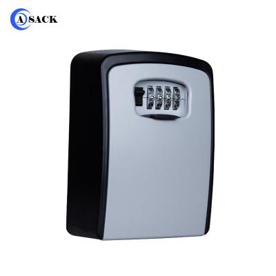 China Asack G3 Large Heavy Duty bluetooth Pressing Key Box Electronic Smart Security Metal Fine Keys Guarding Safes Lock Box for sale