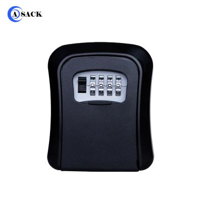 China Large Easy To Read Combination Wall Mounted Safe Master Key Box Ignition Lock Safe Outdoor Key Box for sale