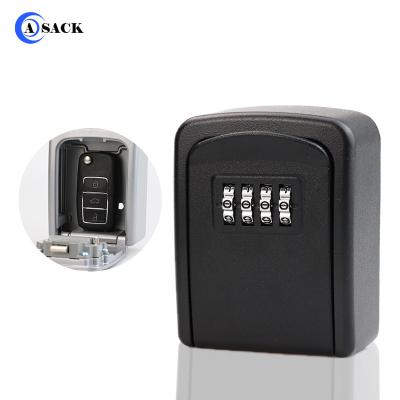 China Weather Protective Cover Prevents Freezing And Blocking Asack G9 Factory Direct Sale Portable Cheap Price 4 Digit Key Box Home Hidden Safes Password Code Wall Mounted for sale