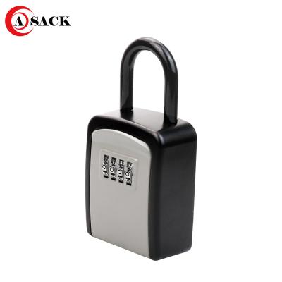 China Large Hook G10 Style Key Wall Mounted Combination Password Lock Box Safe Storage Box Padlock for sale