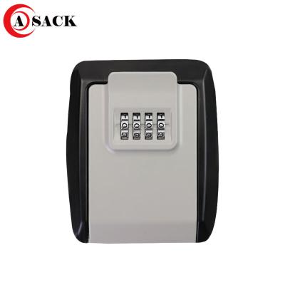 China Weather Protective Cover Prevents Freezing And Jamming Customize Logo Key Box For Home or Apartment Company Wall Mounted Master Cabinet Key Lock Box Safe Location for sale