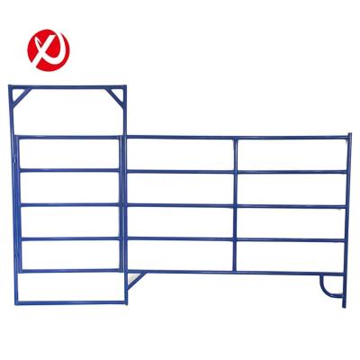 China Easily Assembled High quality horse yard panel galvanized portable cattle fence corral panels for hot sale for sale