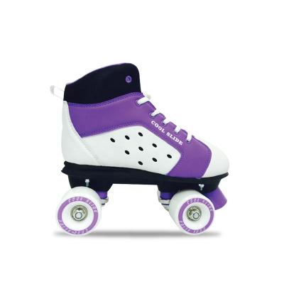 China High Quality Professional PVC PU Wheels Skates Quad Roller Skates Shoes for sale