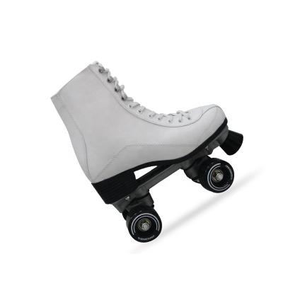 China High Quality Professional PVC PU Wheels Skates Quad Roller Skates Shoes With Heel for sale