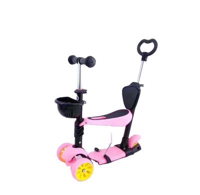 China Child China Factory Kids Scooter With Seat/Wholesale 3 Wheels Scooter For Kids Kick Scooters Foot Scooters For Kid for sale