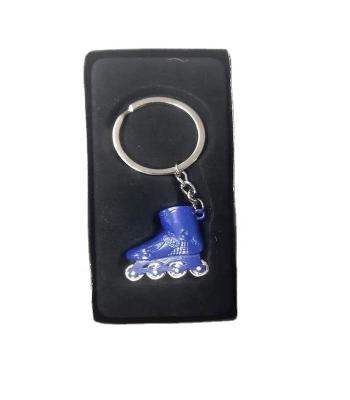 China Personal Slalom Roller Skates Shape Inline Ring Freestyle Key Chain for sale