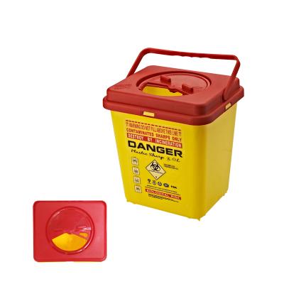 China Medical PP Sharps Container Biohazard Needle Disposal For Syringes, Blades And Lancets zu verkaufen