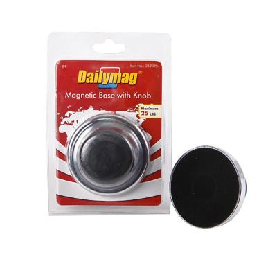 China Industrial Magnet Magnetic Base With Button For Daily Life for sale