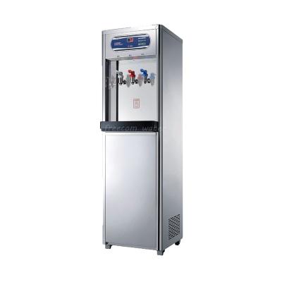 China Hotel Vertical Drinking Station With Iced Water Filter Hot Cold for sale