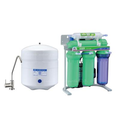 China 80 GPD hotel household reverse osmosiswater filter machine for sale