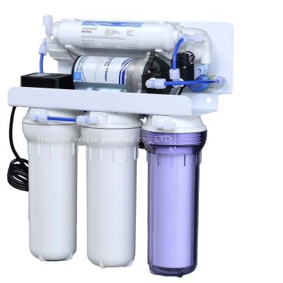 China Hotel Classic Reverse Osmosis System With Water Filter Housing 10 Inch Household Water Treatment for sale