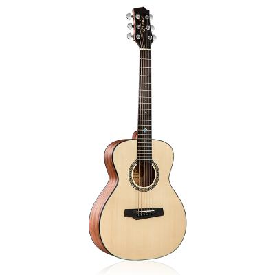 China 36 Inch Solid Randon RG-14 MINI Spruce Wood Fir Entry Stringed Instrument Native Guitar for sale