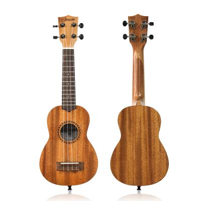 China JS-15S-21inches JENSONJENSON Guitar Mahogany Ukulele 21inch Mahogany Solid Wood for sale